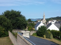 MELIKIAN, location, Paimpol, Vue de la terrasse