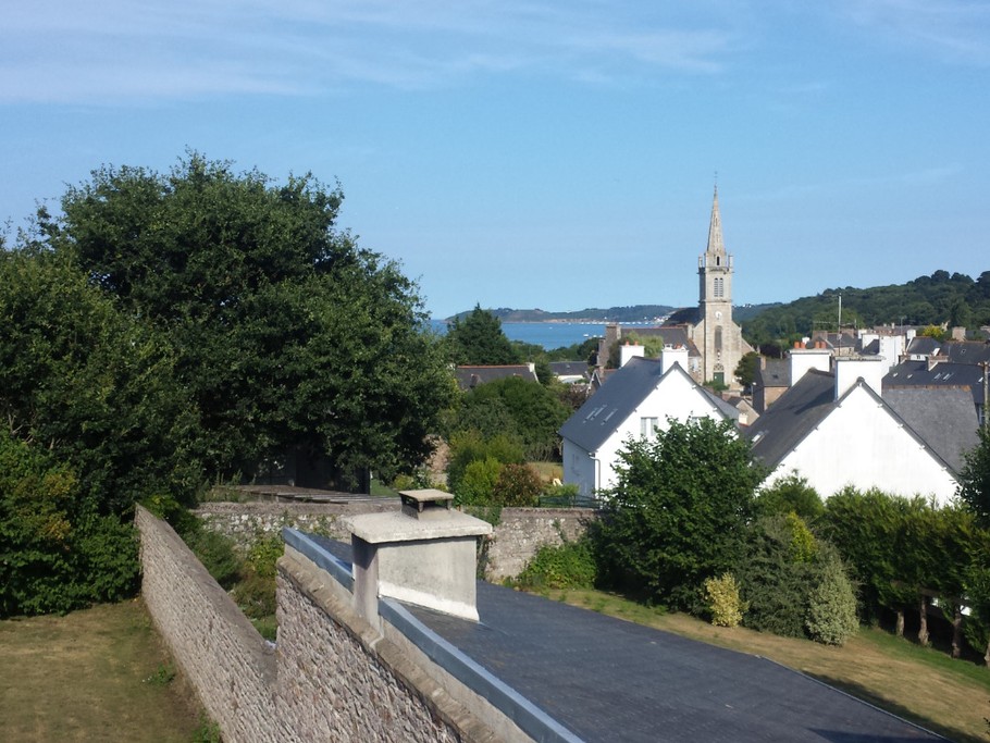 MELIKIAN, location, Paimpol, Vue de la terrasse
