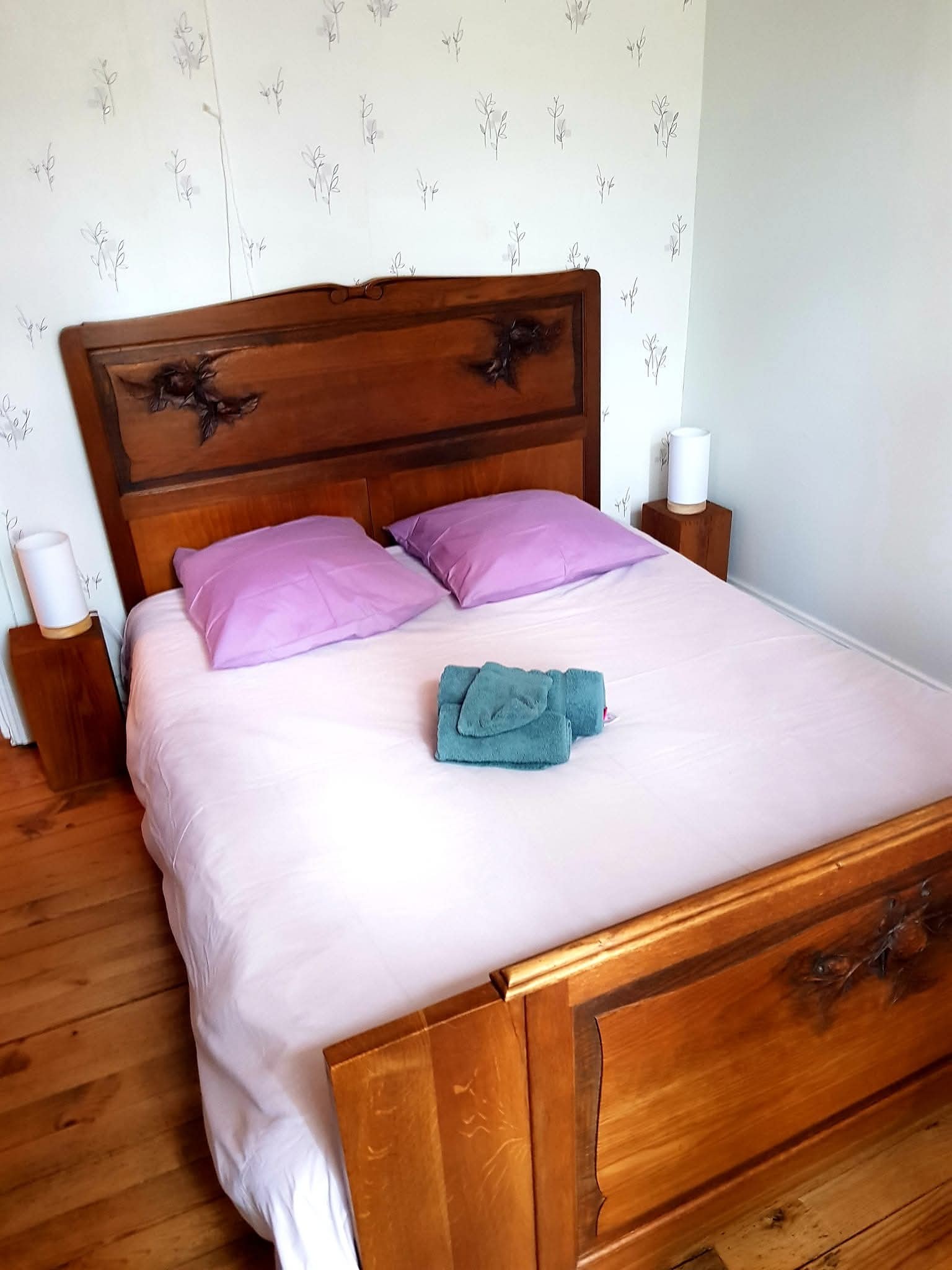 The Sensation Nature holiday cottage: Bedroom 1