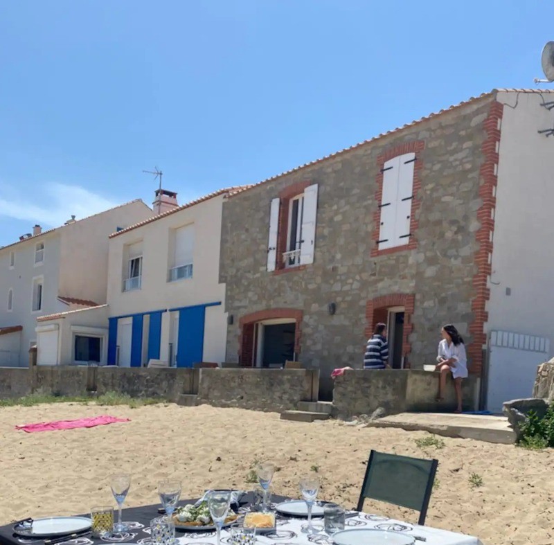 Accès direct plage depuis l'appartement