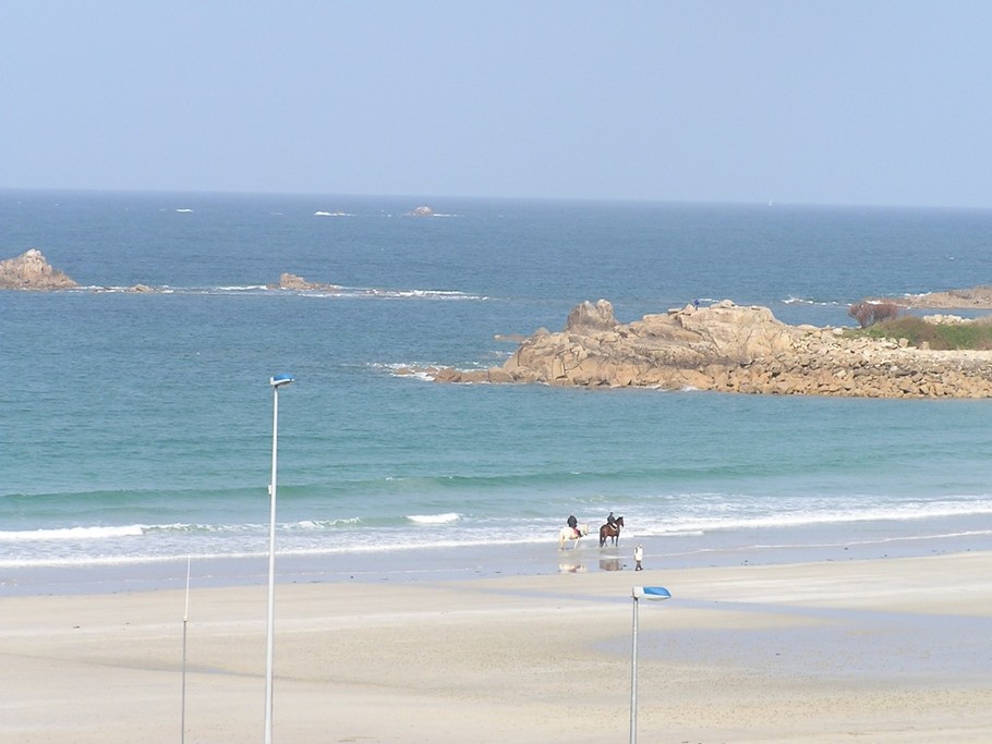 the beautiful beach of Trestel and its fine white sand