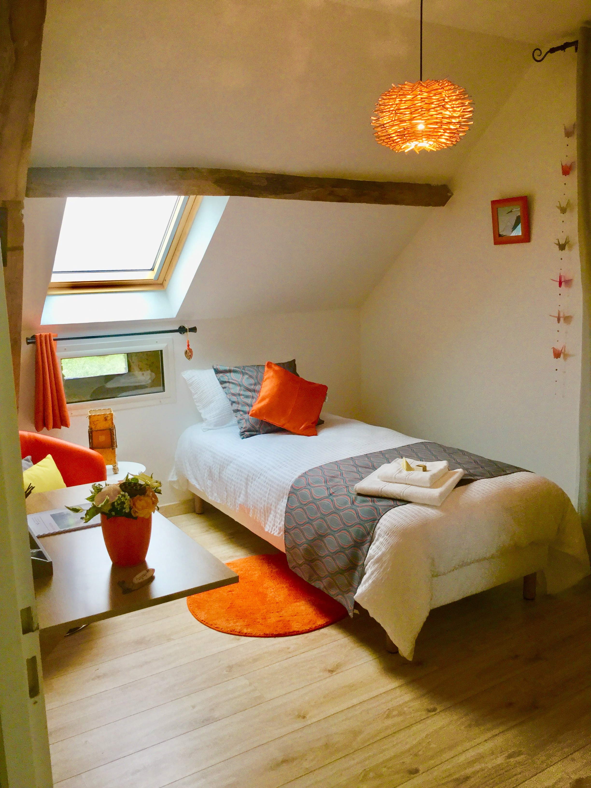 La chambre idéale pour commerciaux ou voyageurs itinérants. Capacité: une personne