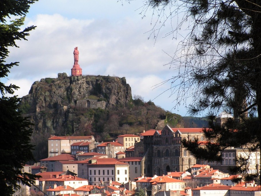 vue à partir du jardin