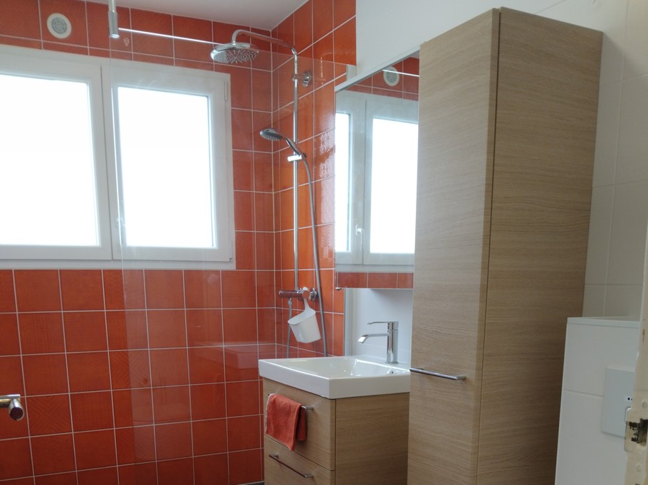 SDE-WC avec douche à l'italienne