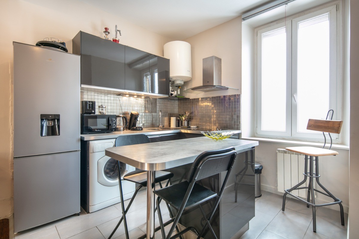 Appartement Milhan Grenoble cuisine