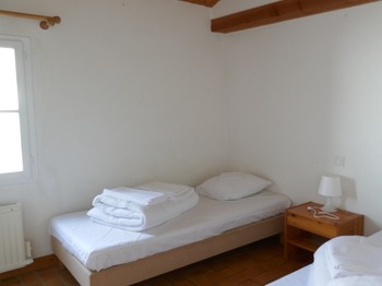 Chambre 2 lits en 90
