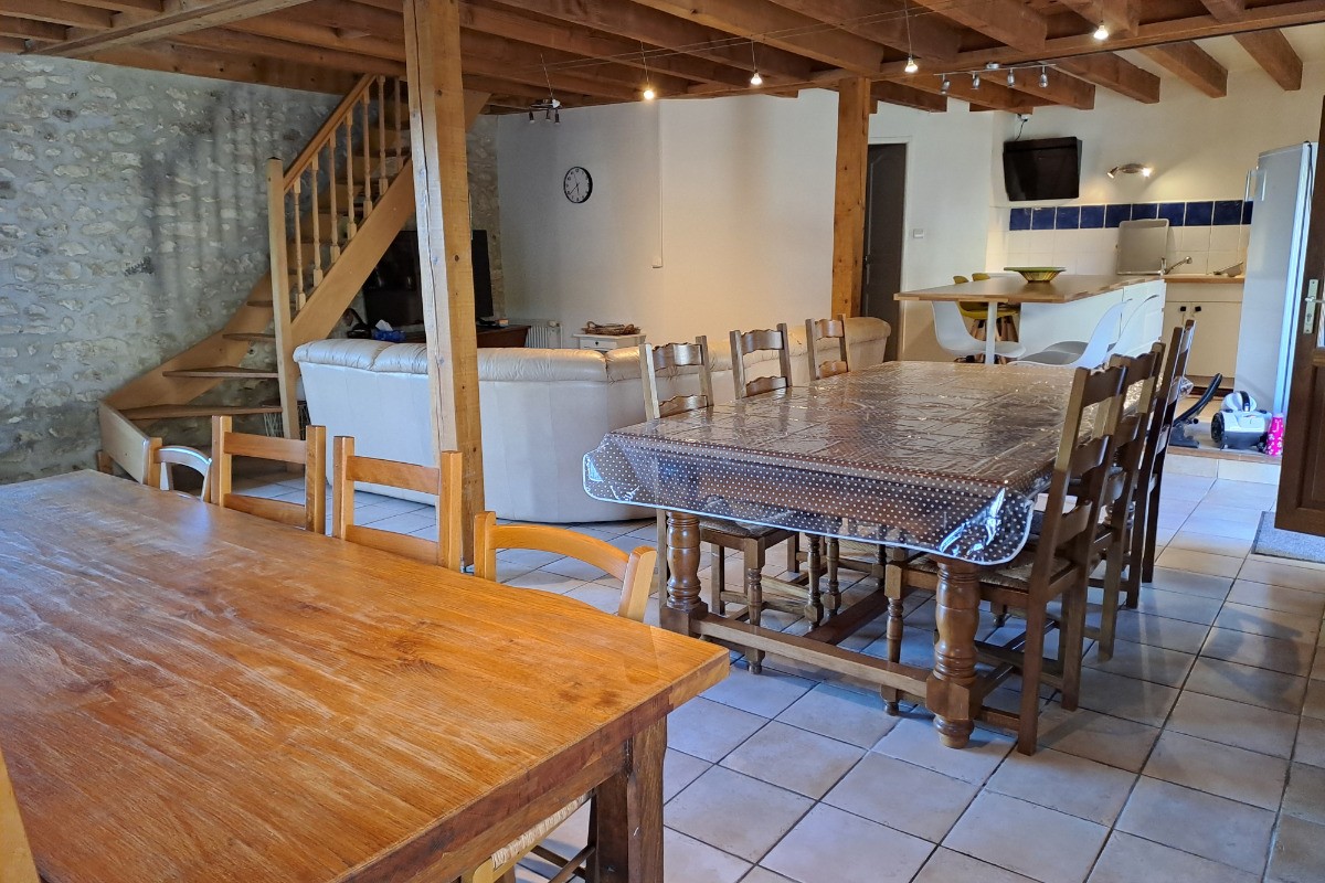 Salle à manger + salon