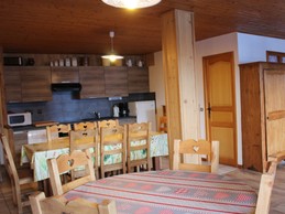 Chalet Ste Foy Tarentaise - Salon / Cuisine