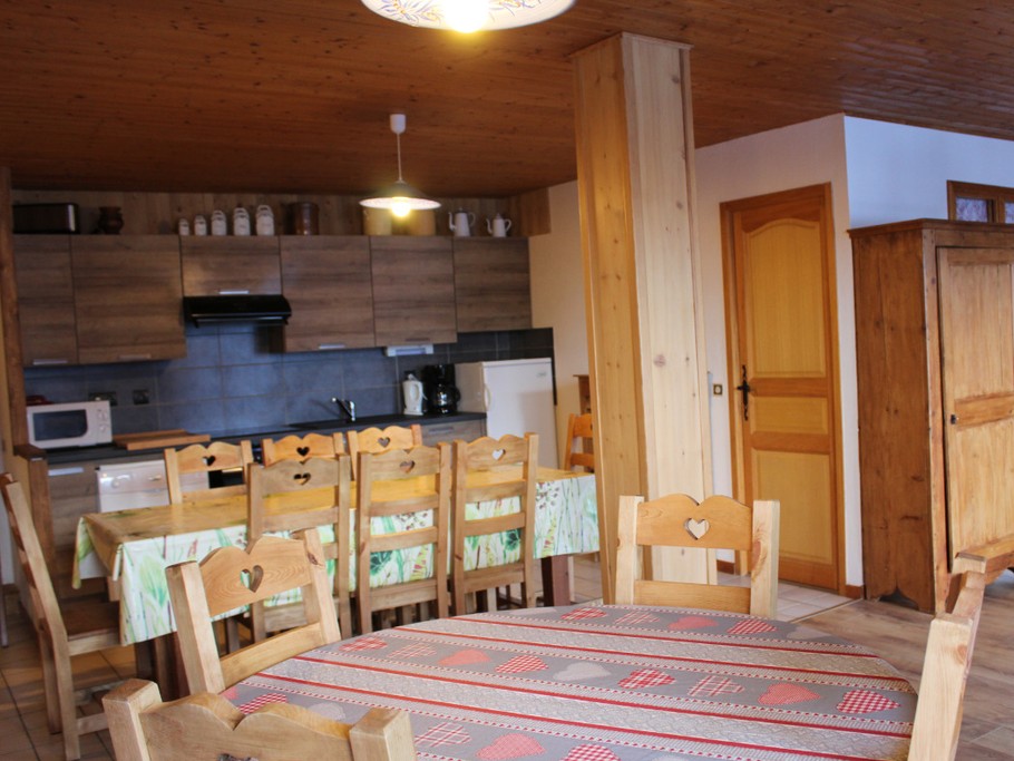 Chalet Ste Foy Tarentaise - Salon / Cuisine