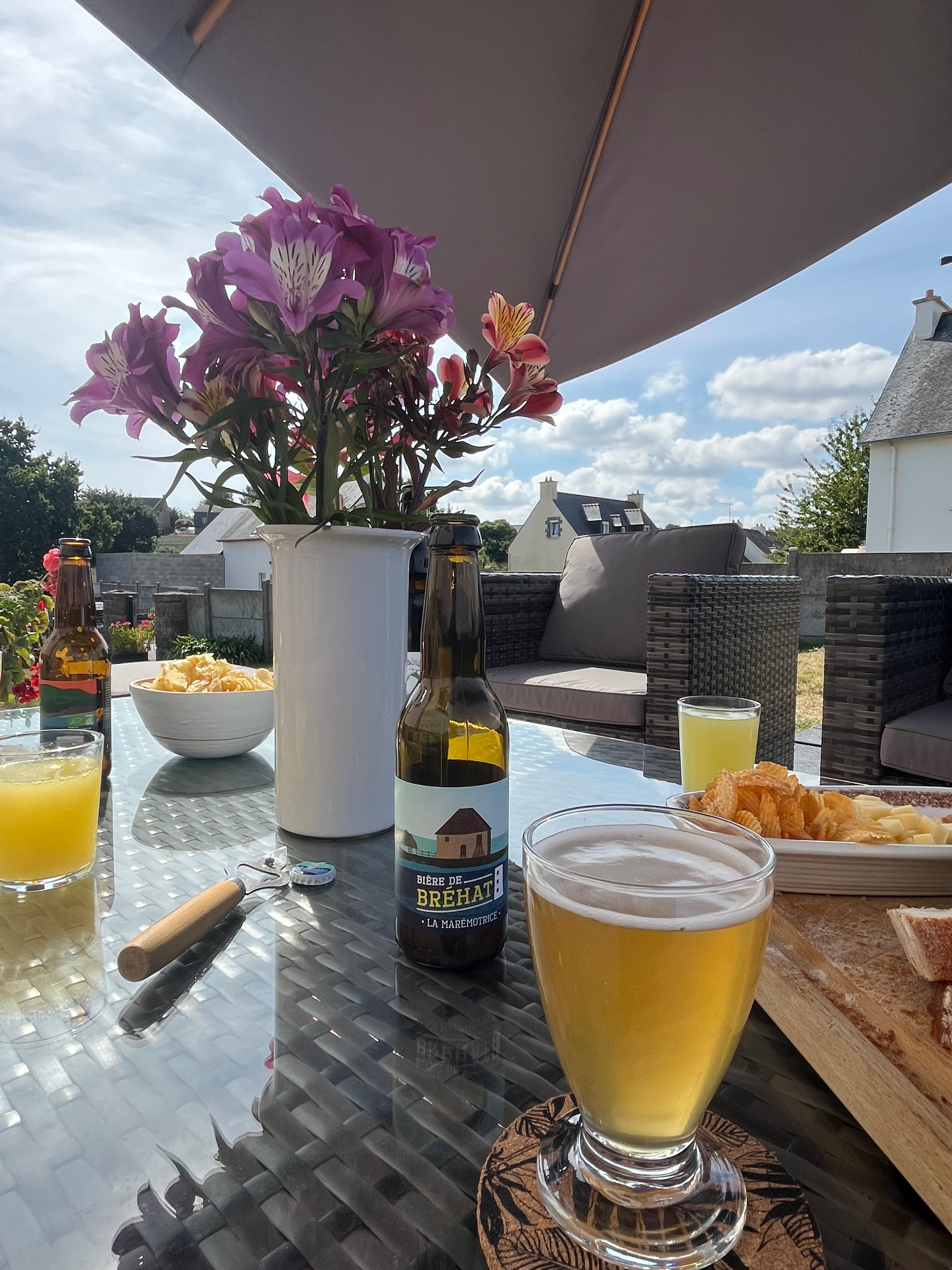Aperitif on the terrace