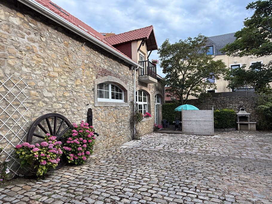 Terrasse et barbecue