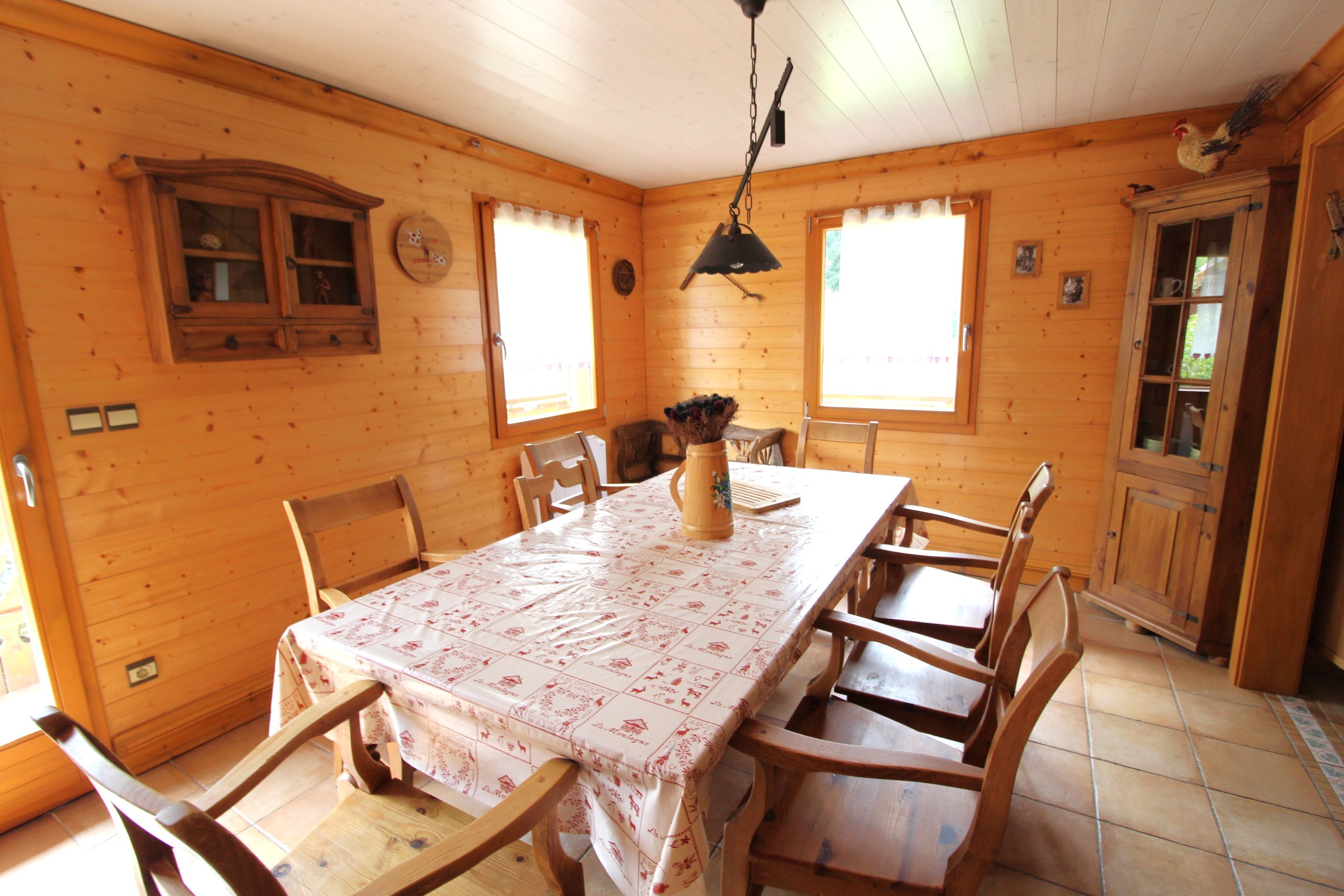Salon - Chalet familial Mauselaine - Séjour nature au cœur des Vosges