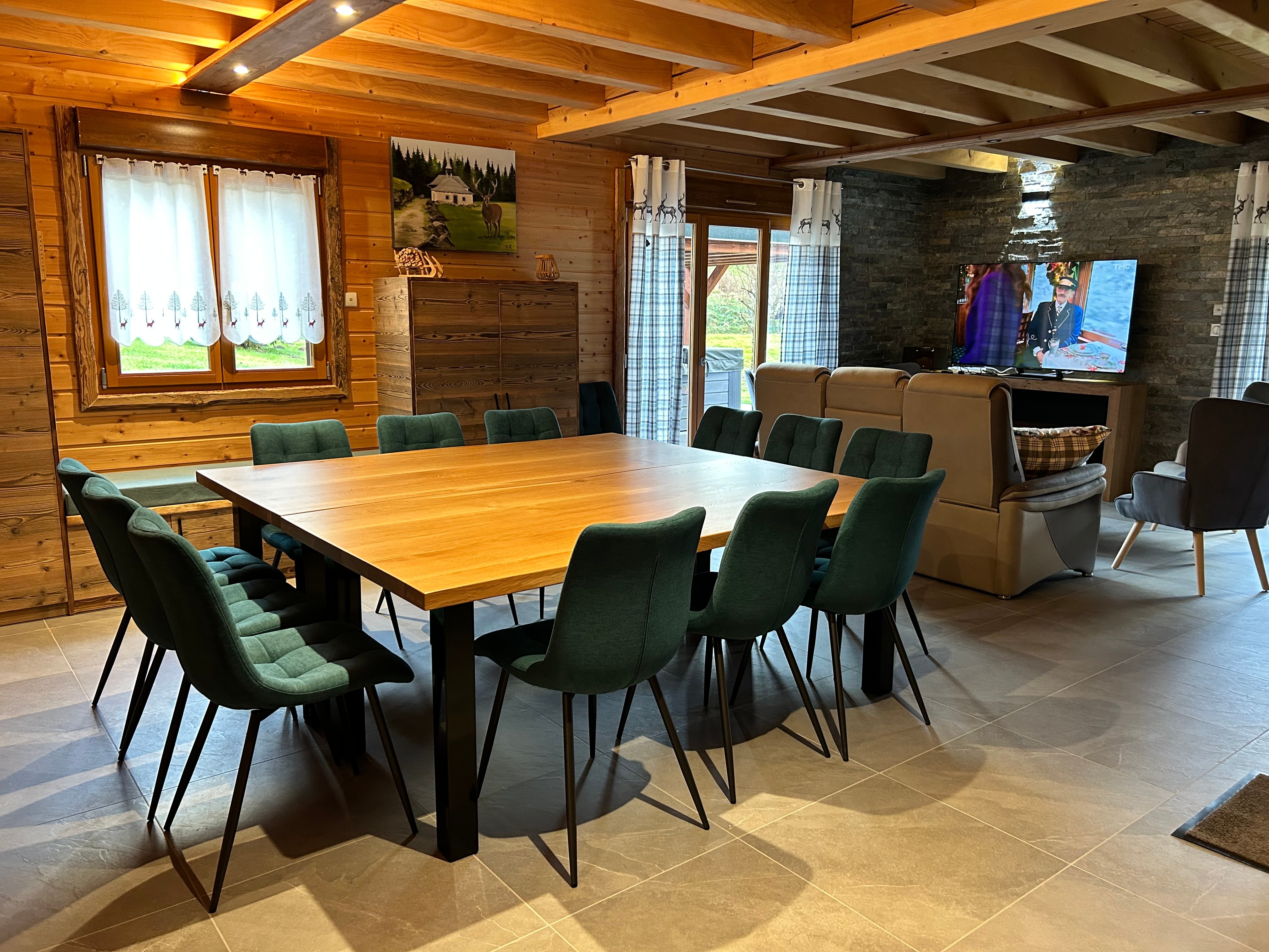 Salon/ séjour - Chalet Heidi à Ventron