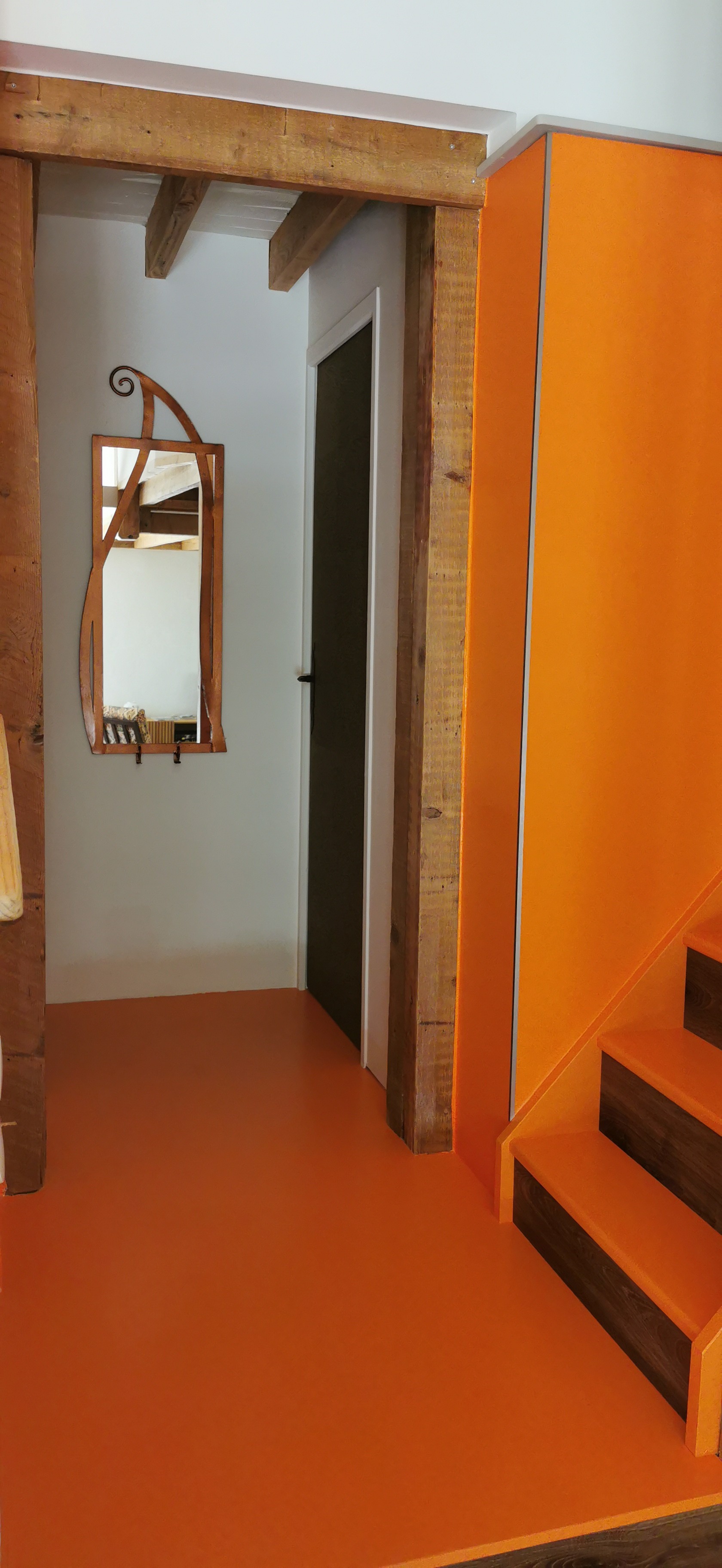 Palier vers les chambres