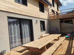 Vercors Autrans - Terrasse bois de 40m²
