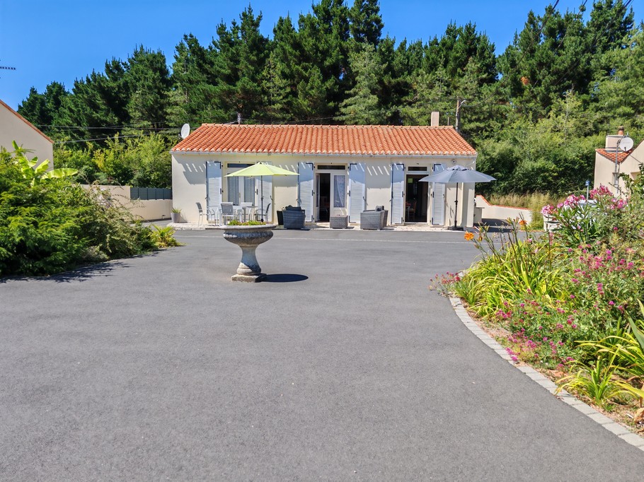 Façade arrière de la maison