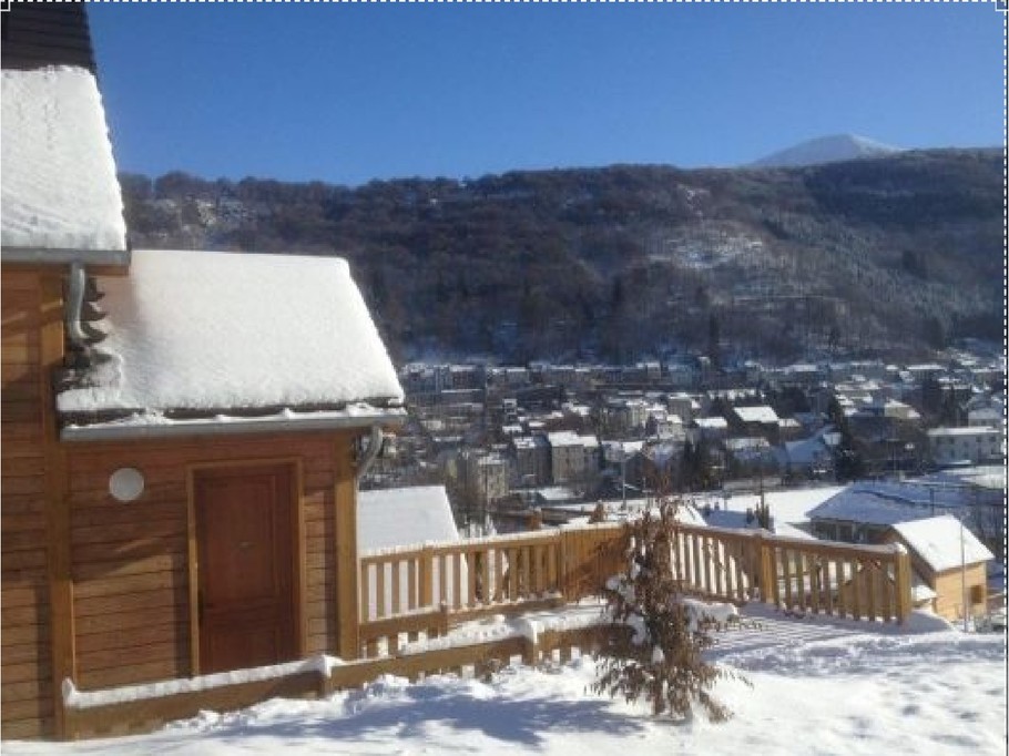 Chalet "Les Clarines" in winter, Mont Dore, Puy de Dôme