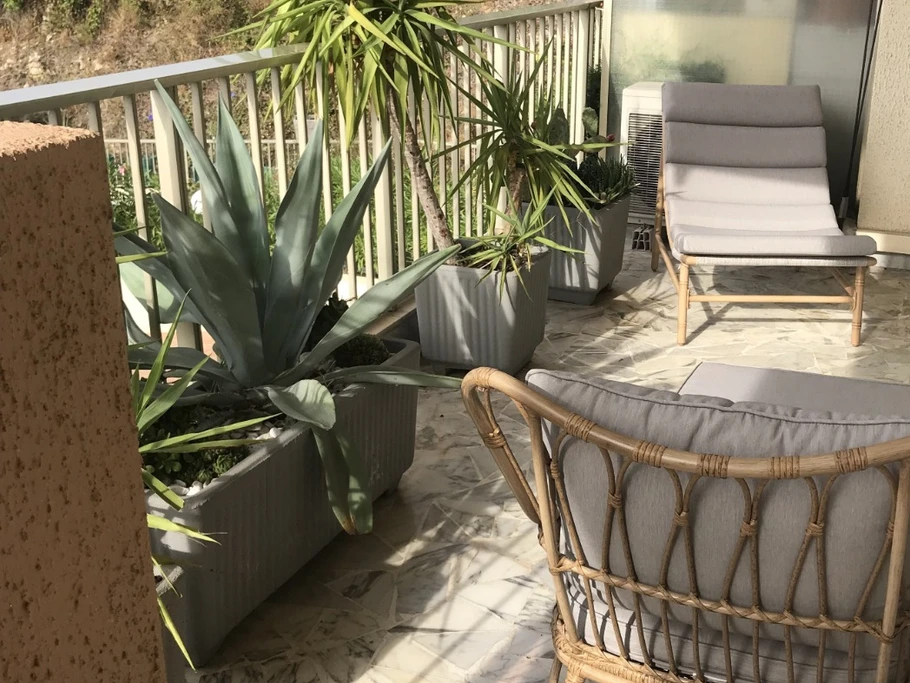 Coin détente terrasse sud