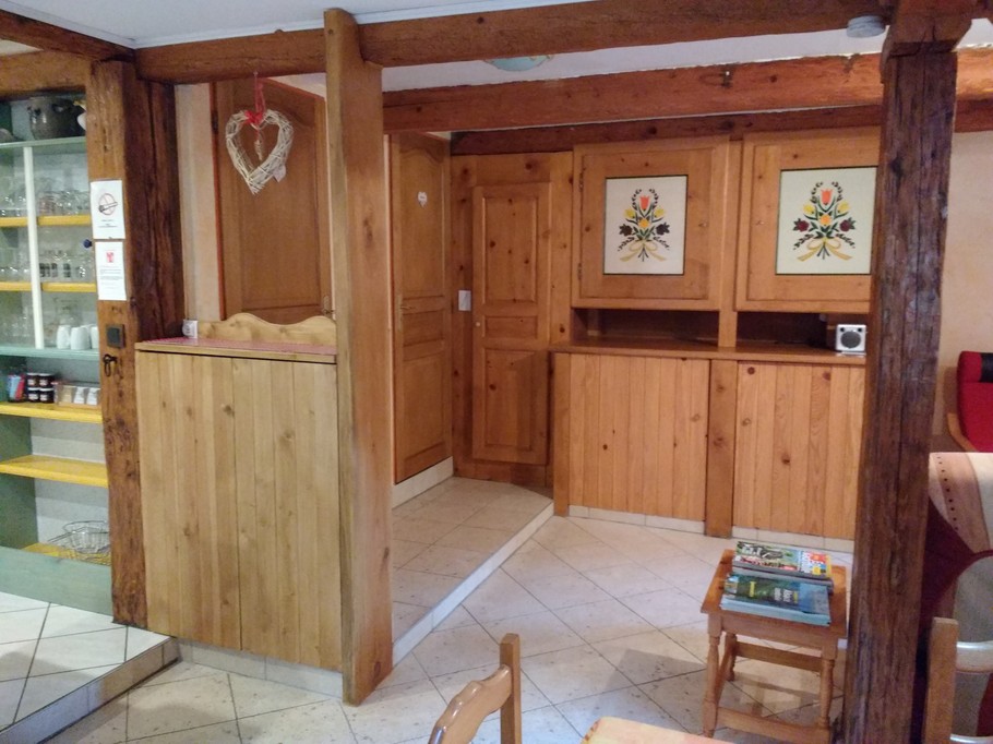 Entrance to the gîte