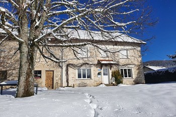 La maison l'hiver