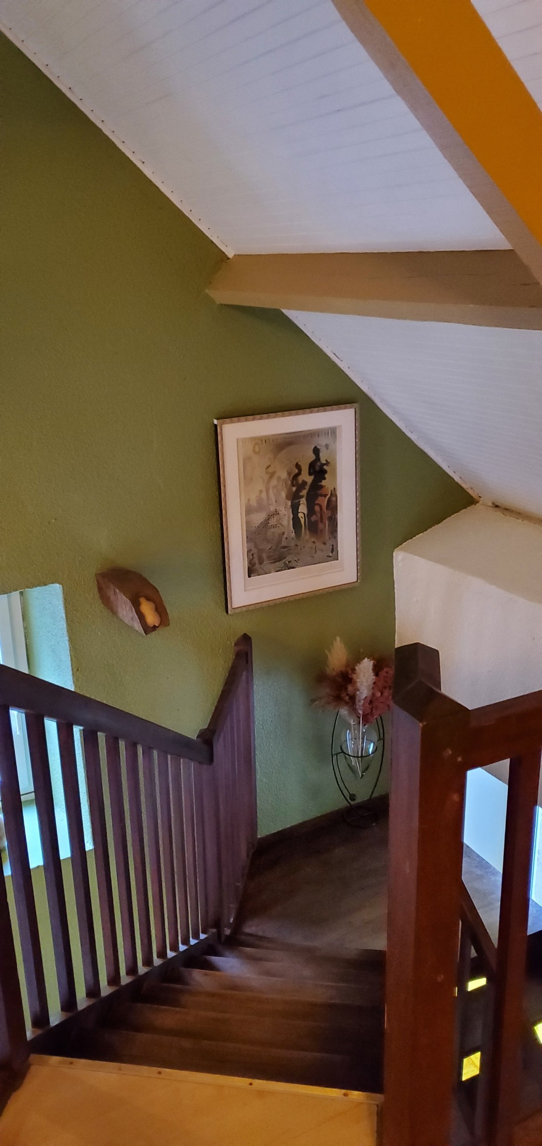 A family stay in a gîte with landscaped grounds