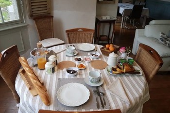 Table petit déjeuner