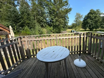 Terrasse - Gîte Perce-Neige - Domaine de la Prairie des Prés
