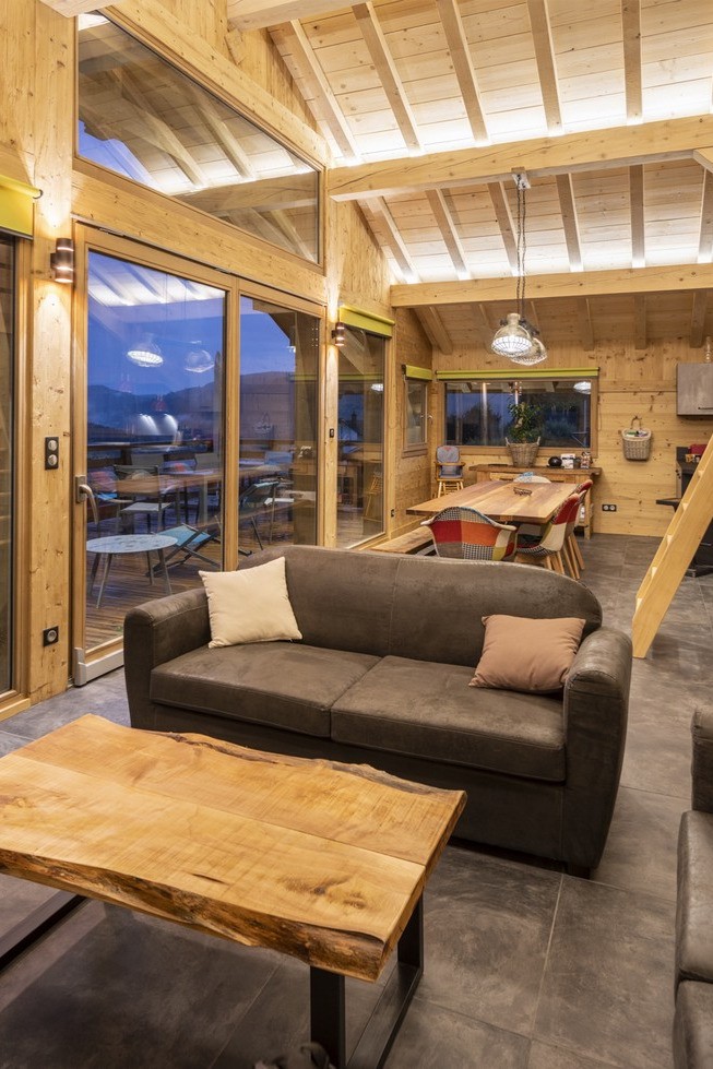 Salon - Chalet Horizon 180 Gérardmer
