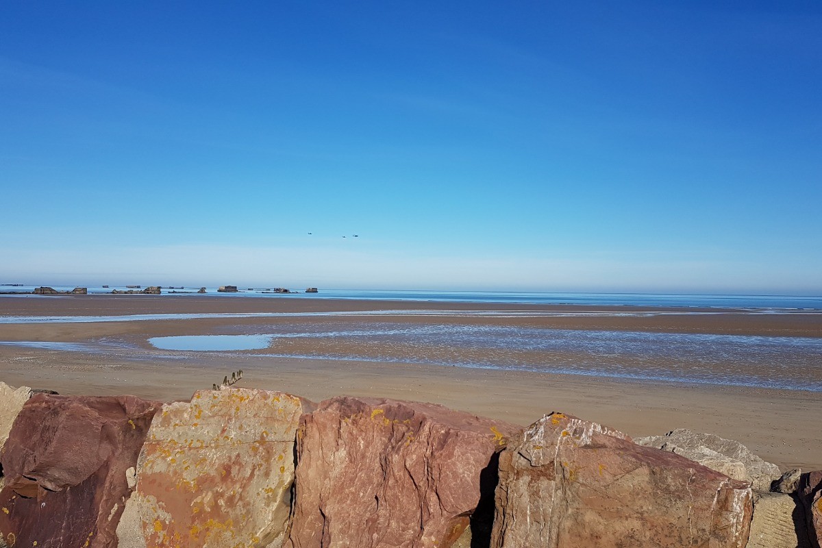 Plage devant la maison