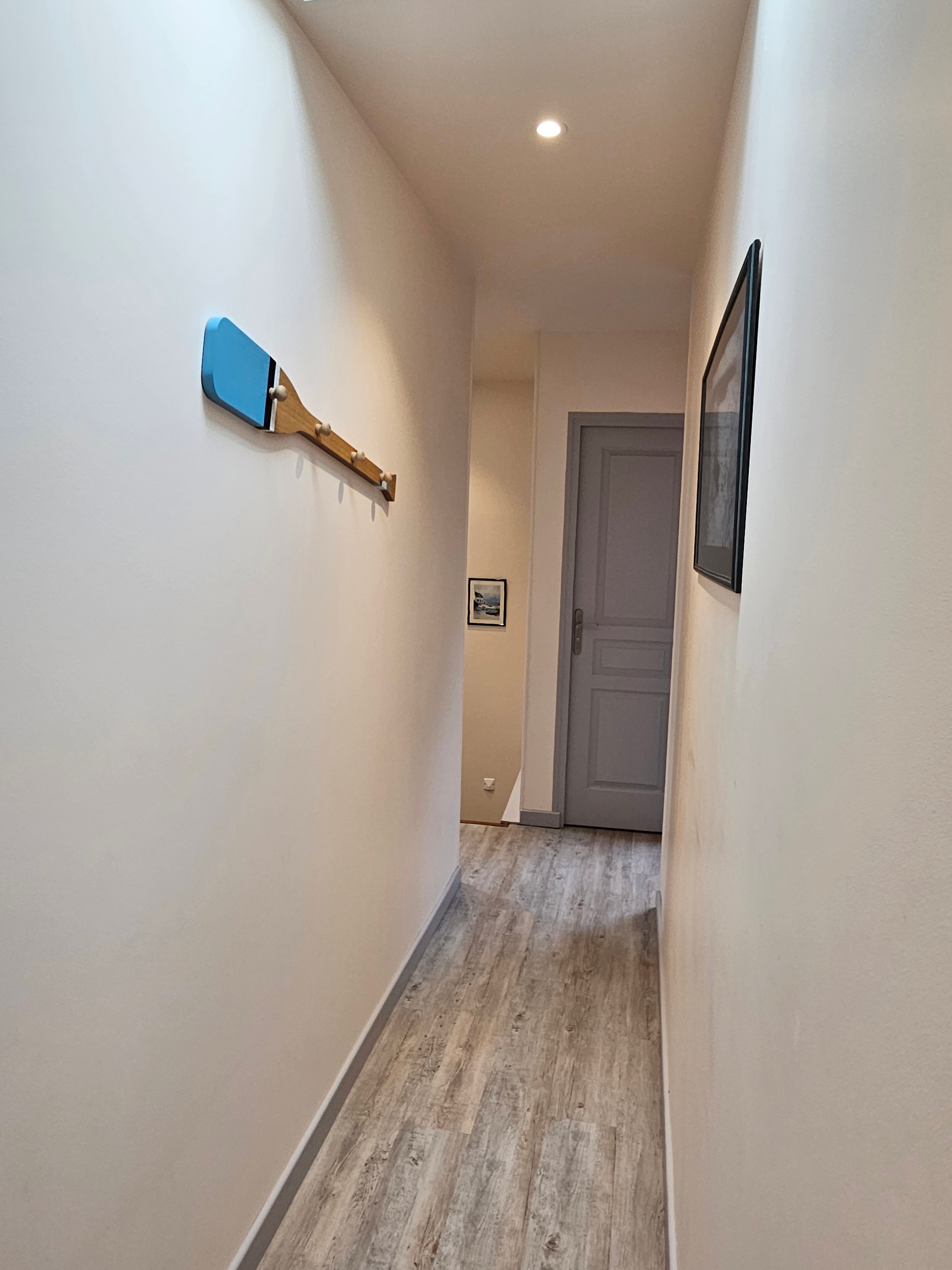Corridor leading to the various rooms