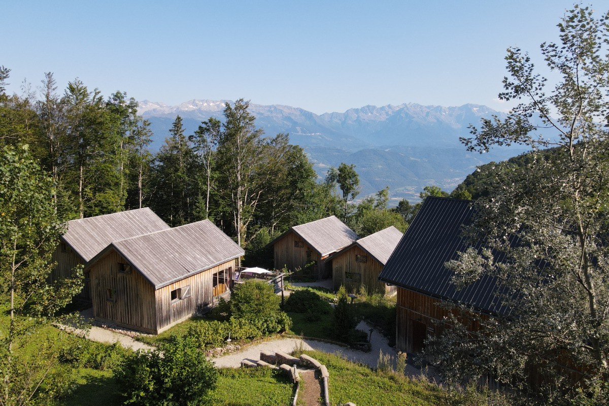 Chalet Eté vu de derrière