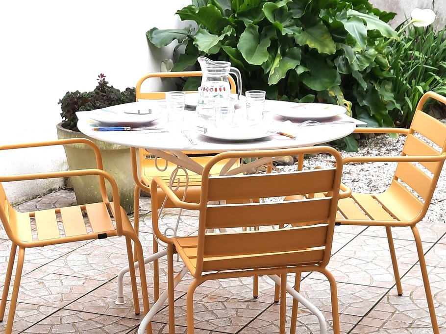 Table + fauteuils Jardin