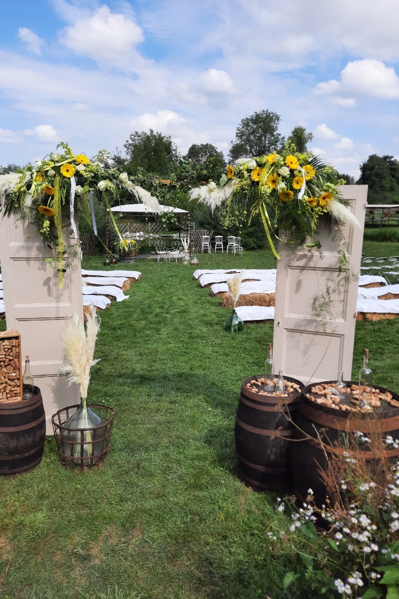 Gîte Moulin Piongo - Grande capacité et évènements mariages - Mariage Champêtre