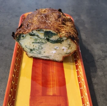 cake à l'ail des ours