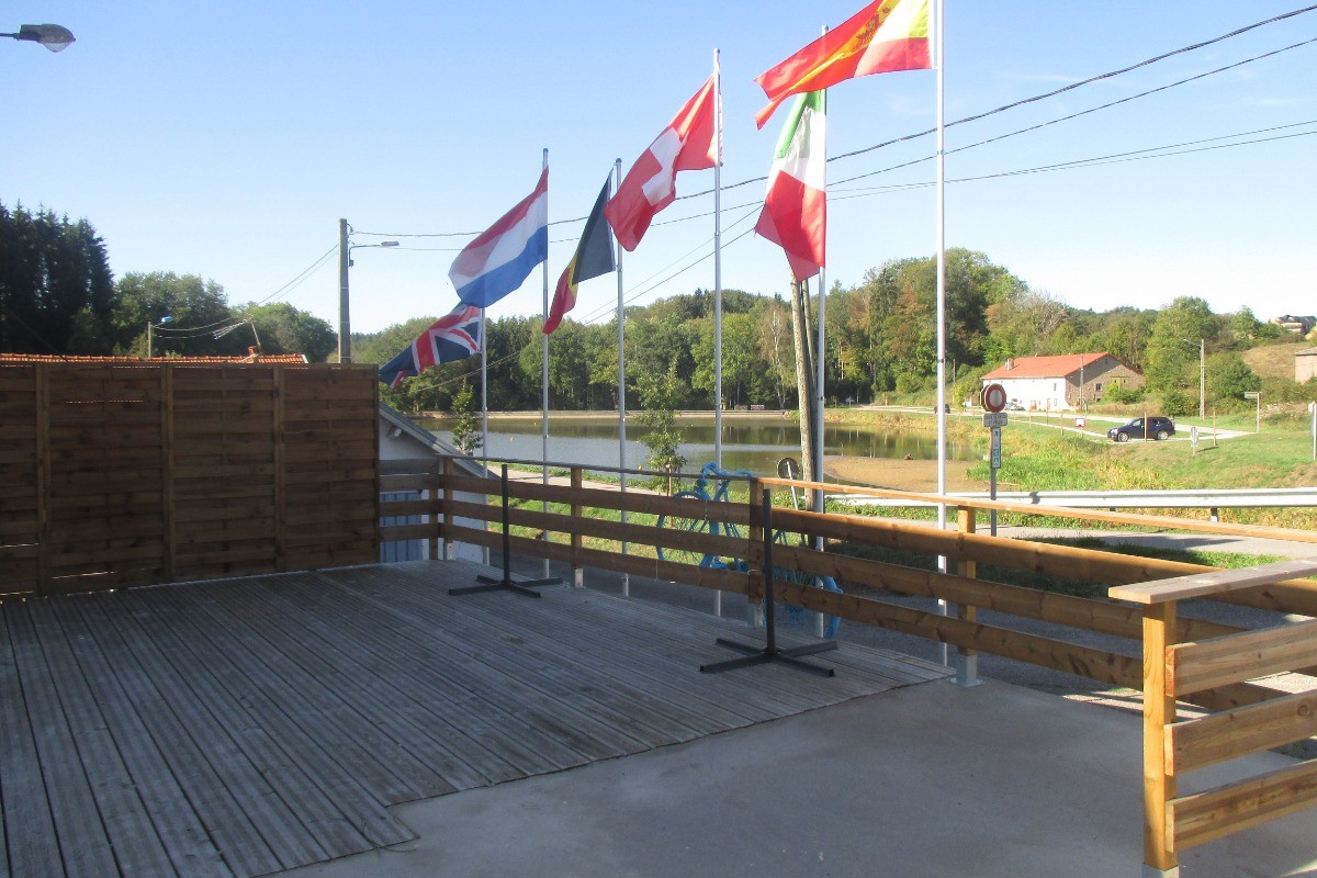 vue depuis la terrasse - Gîte la Frégate