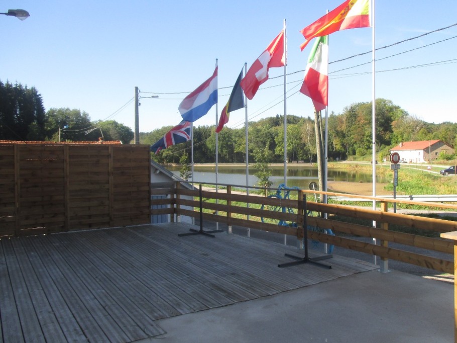 vue depuis la terrasse - Gîte la Frégate
