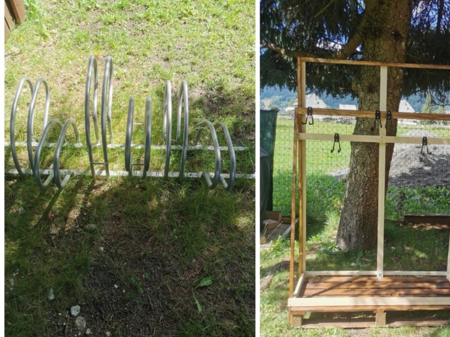 Racks à vélo et à skis pour du matériel rangé et sécurisé