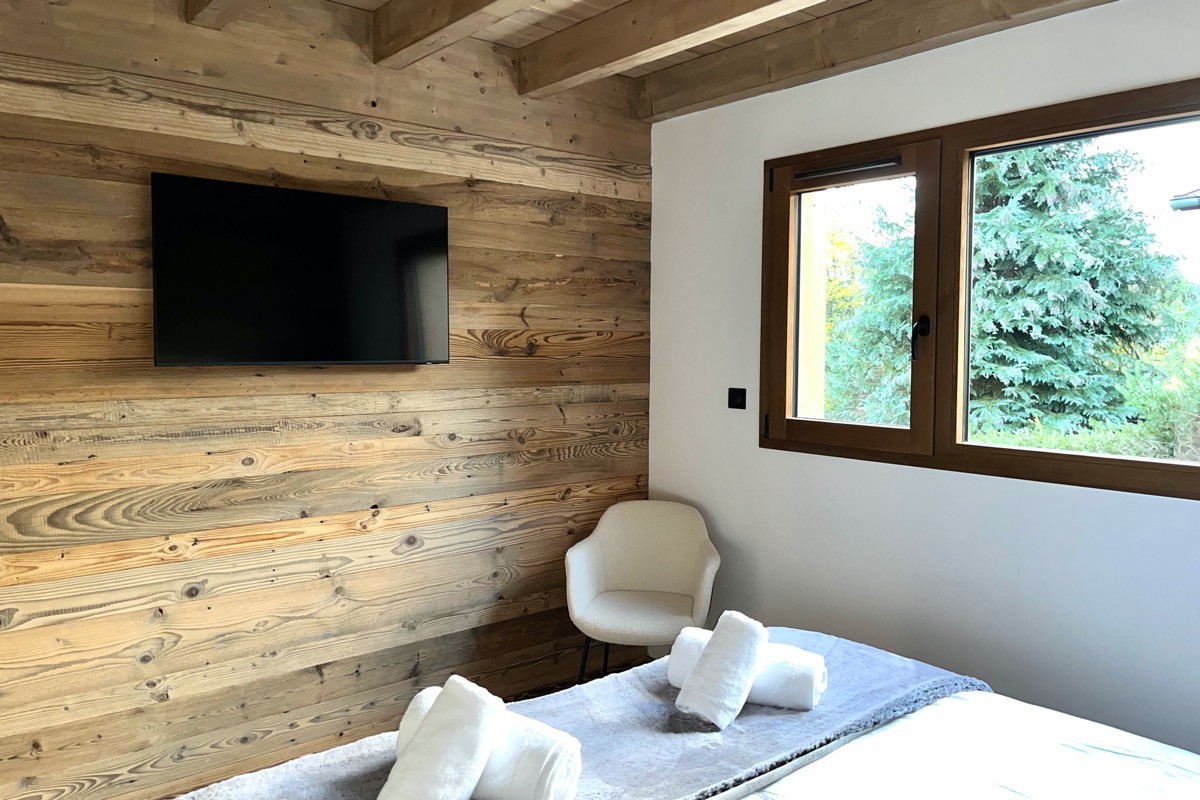 Chalet les Roitelets - chambre parentale