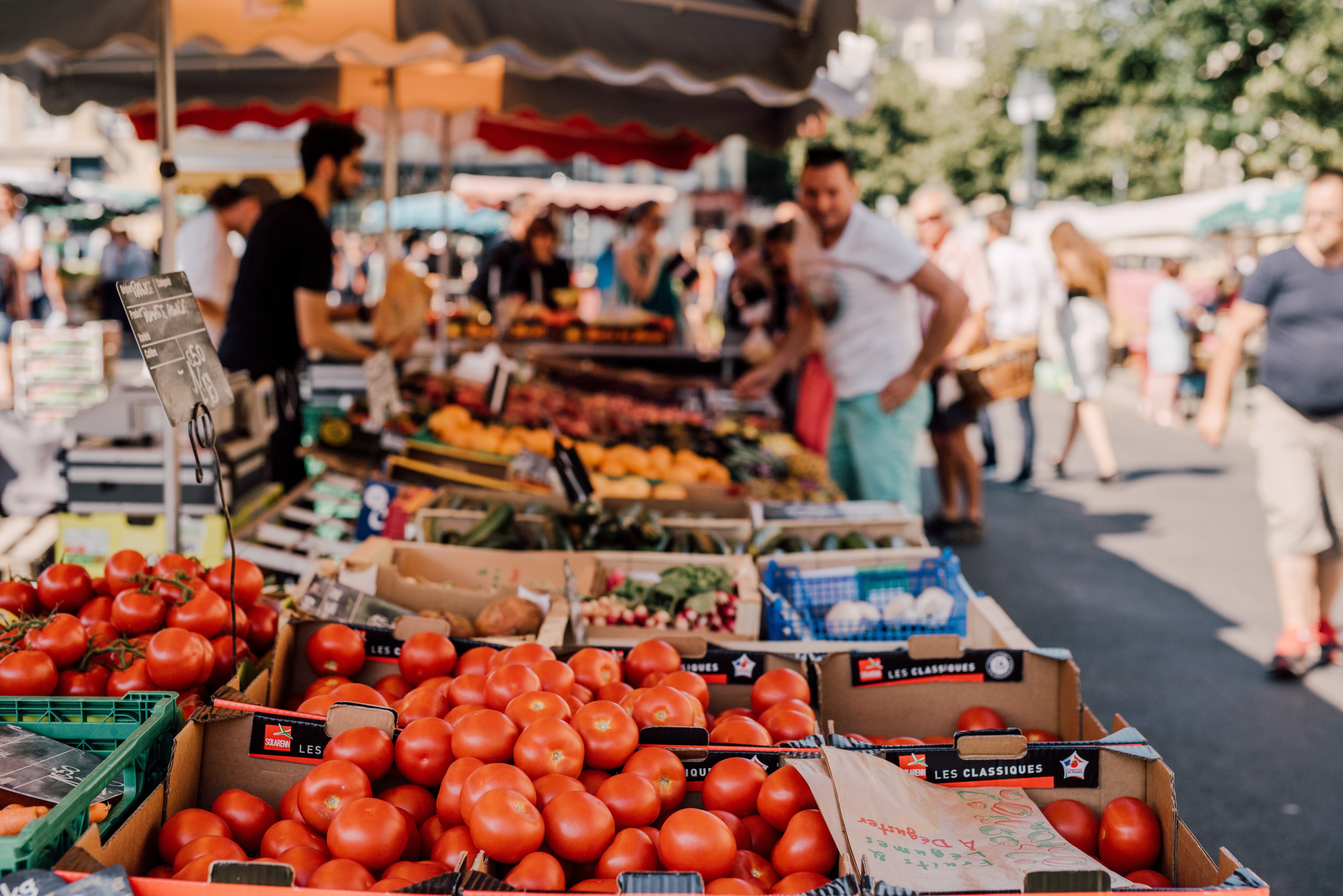 Le Marché des Lices à Rennes