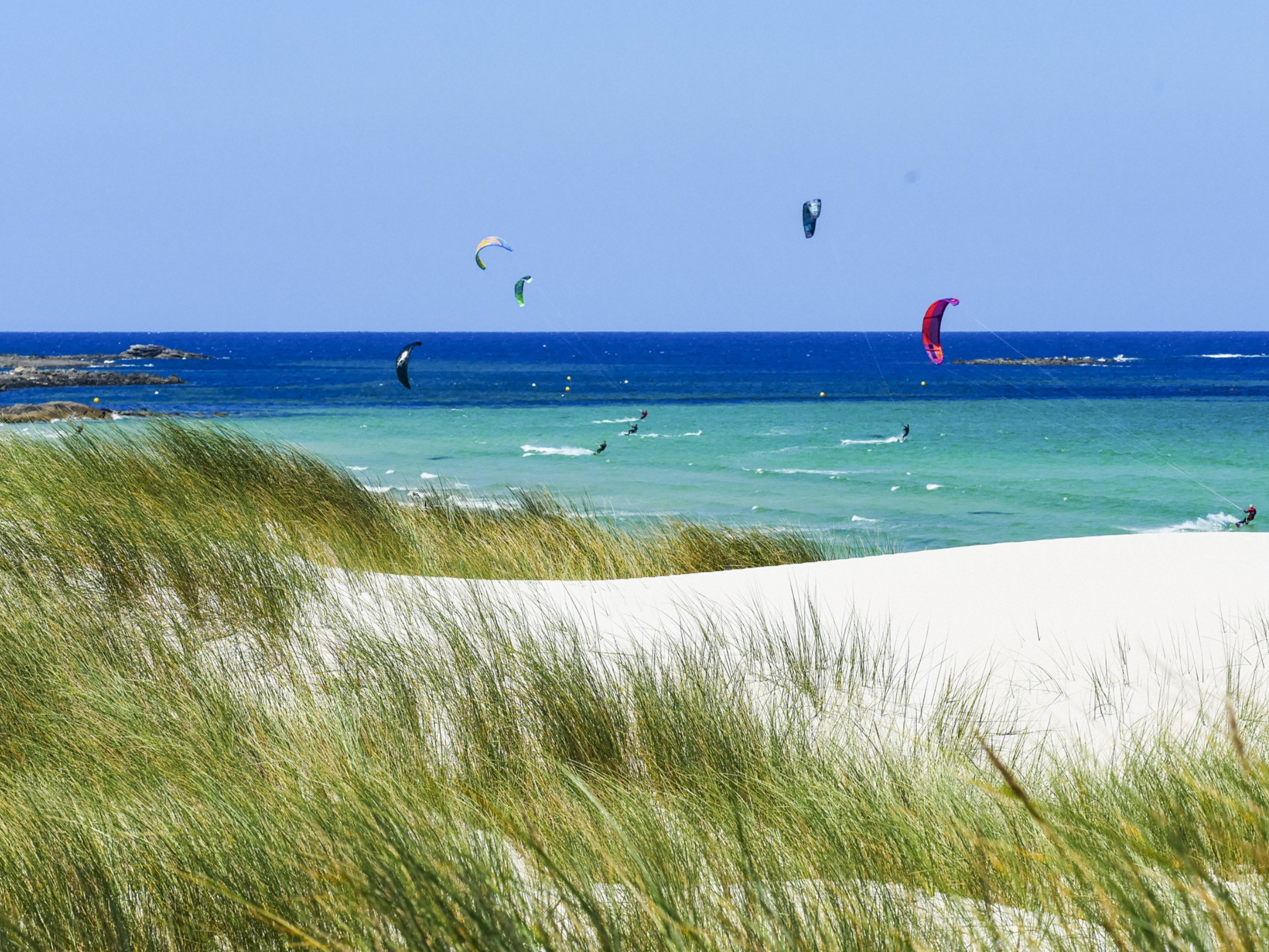 Dune et plage de Tréompan Ploudalmézeau