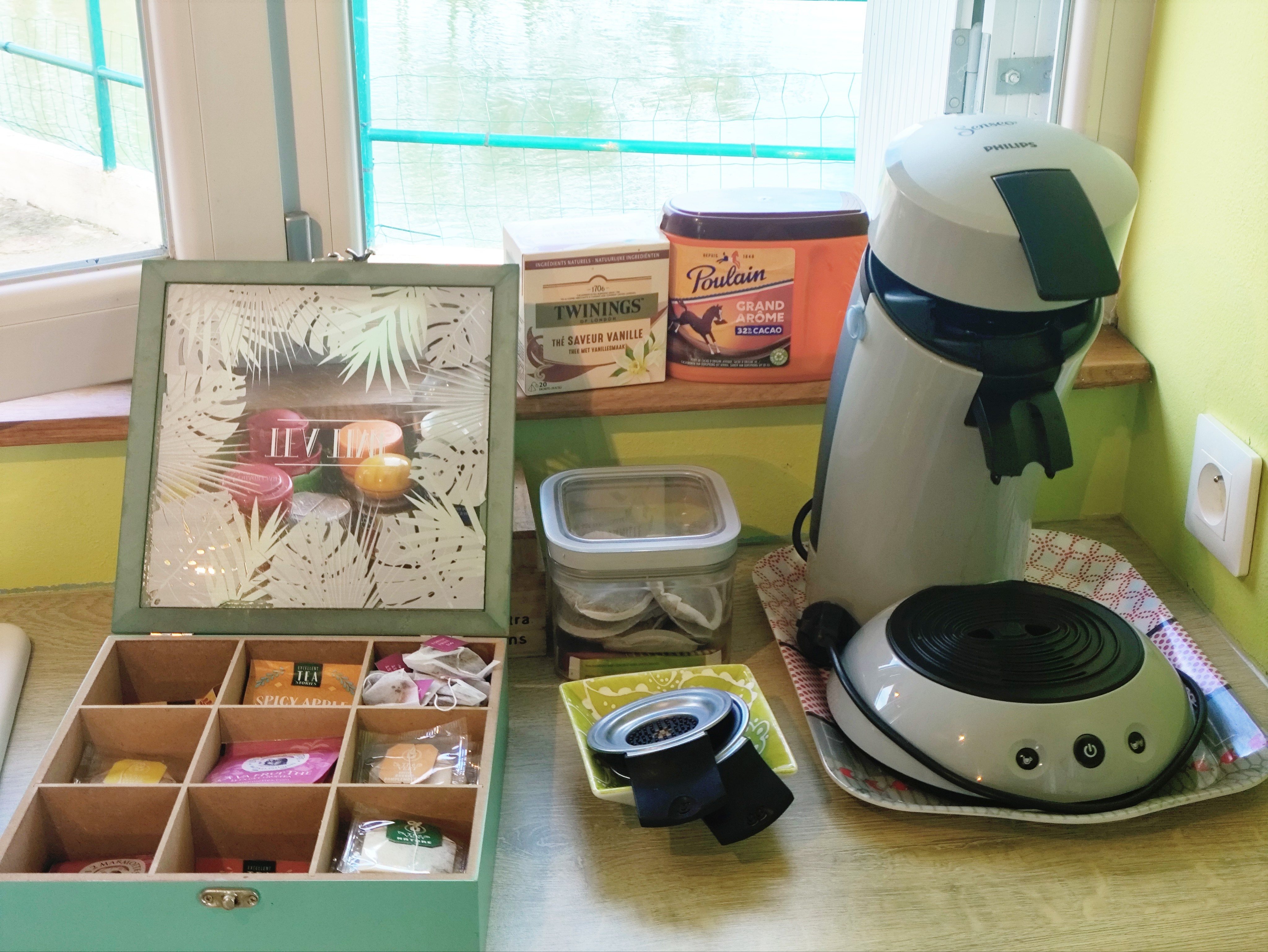 thé ou café offert