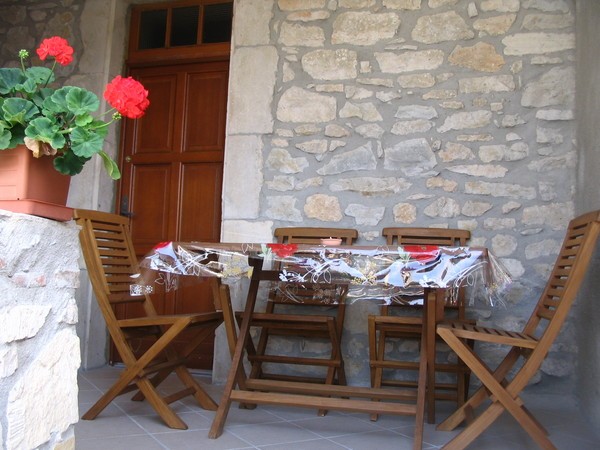 Terrasse couverte