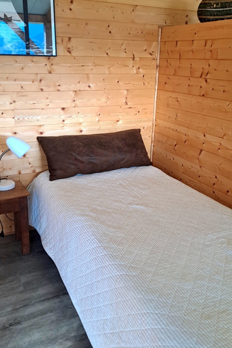 Version lit clic-clac ouvert pour 5e voyageur