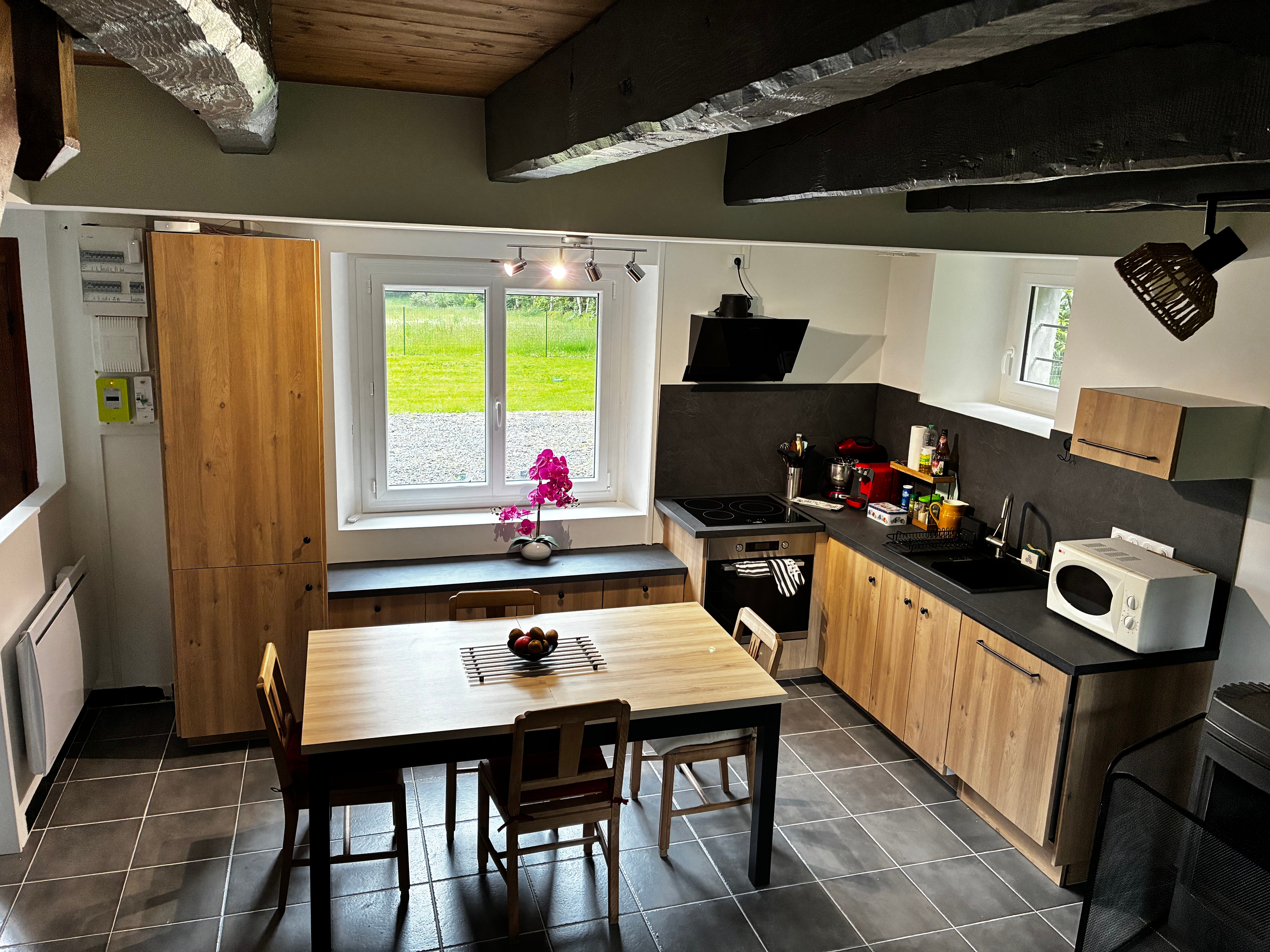Dining area – garden view
