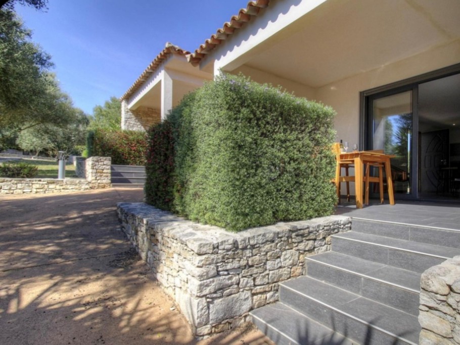 Terrasse gîte Lucie