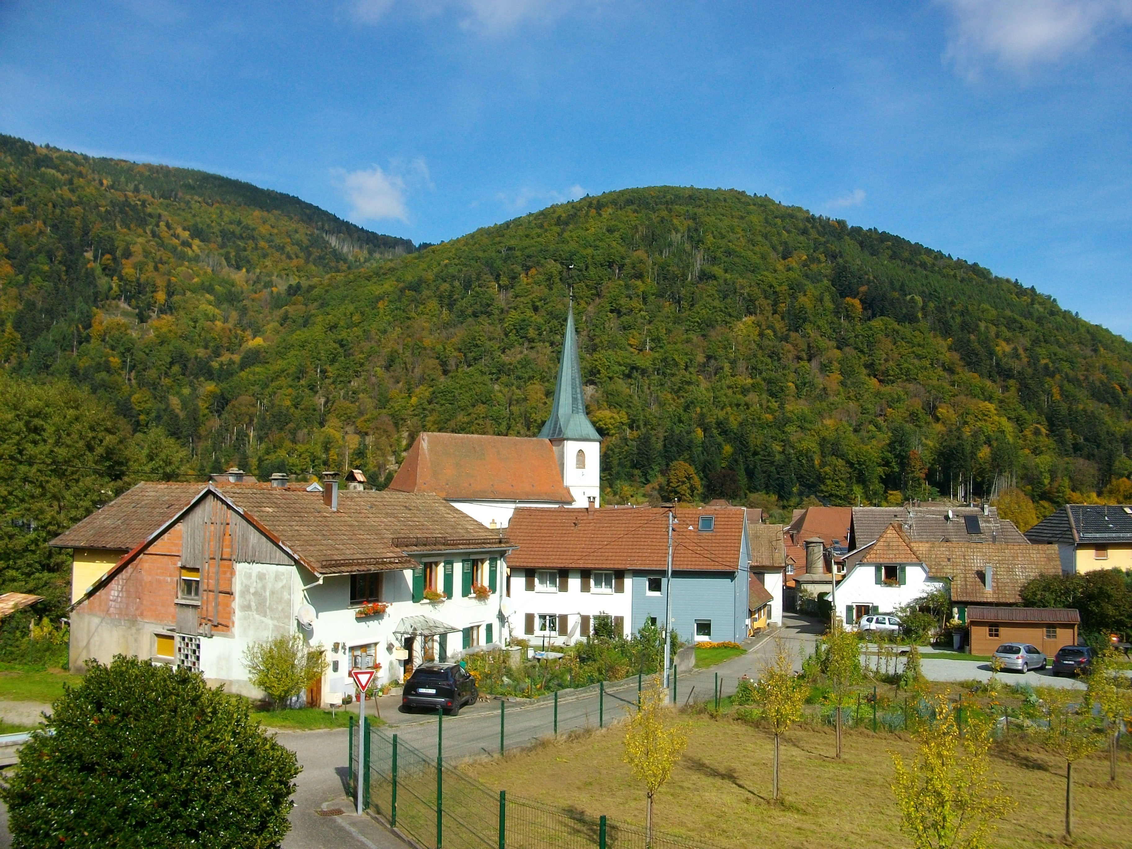 View from the Gîte