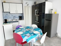 Location de vacances à la Grande Motte - Cuisine entièrement équipée