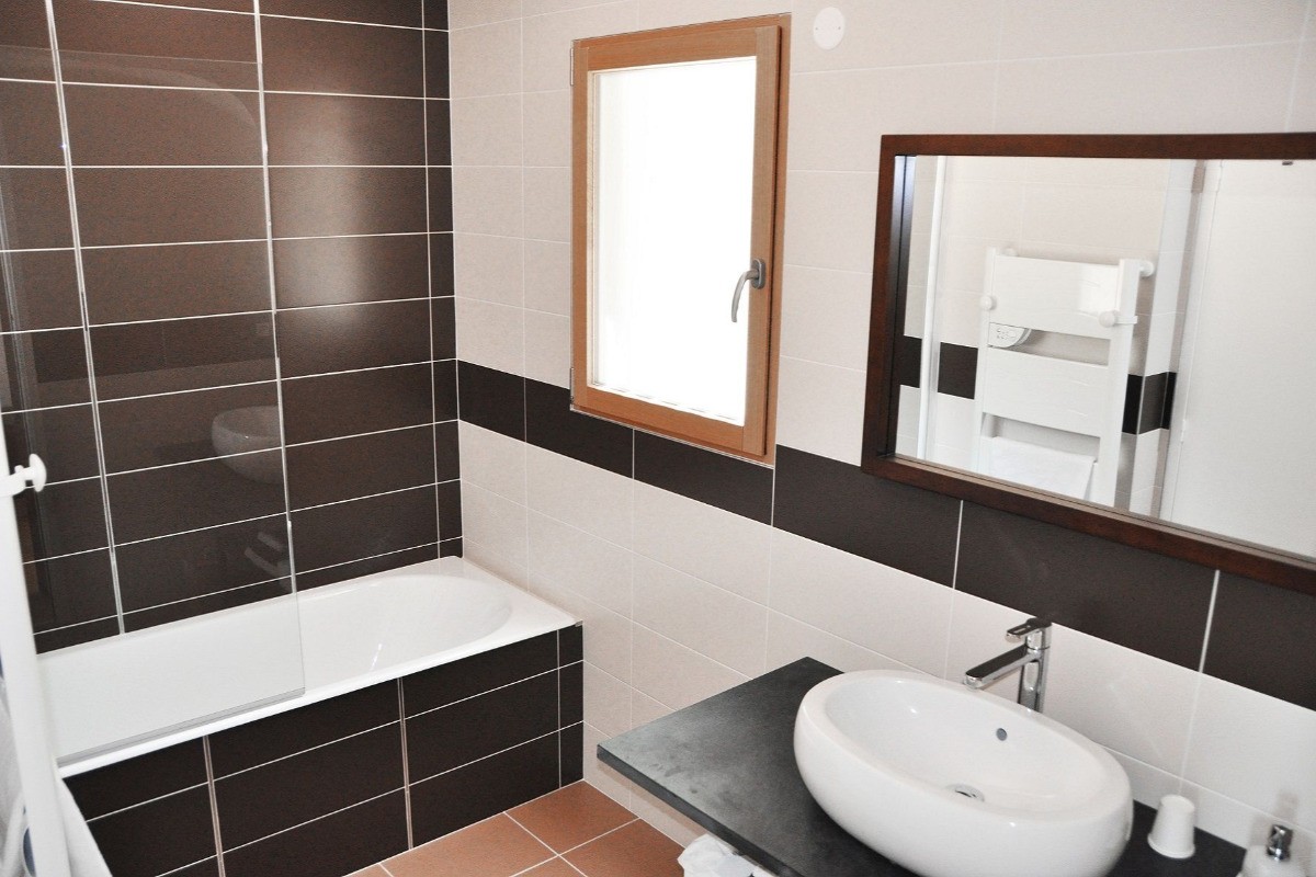 La salle de bain de la chambre Chevreuil