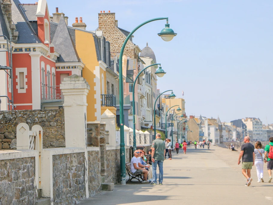 Promenade du Sillon à Saint-Malo