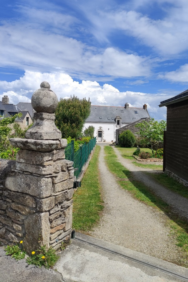 entrée de la propriété